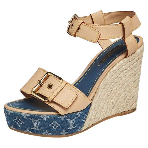 louis vuitton espadrilles wedges